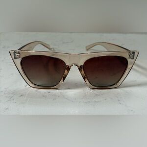 Celine Edge Style Transparent Sunglasses